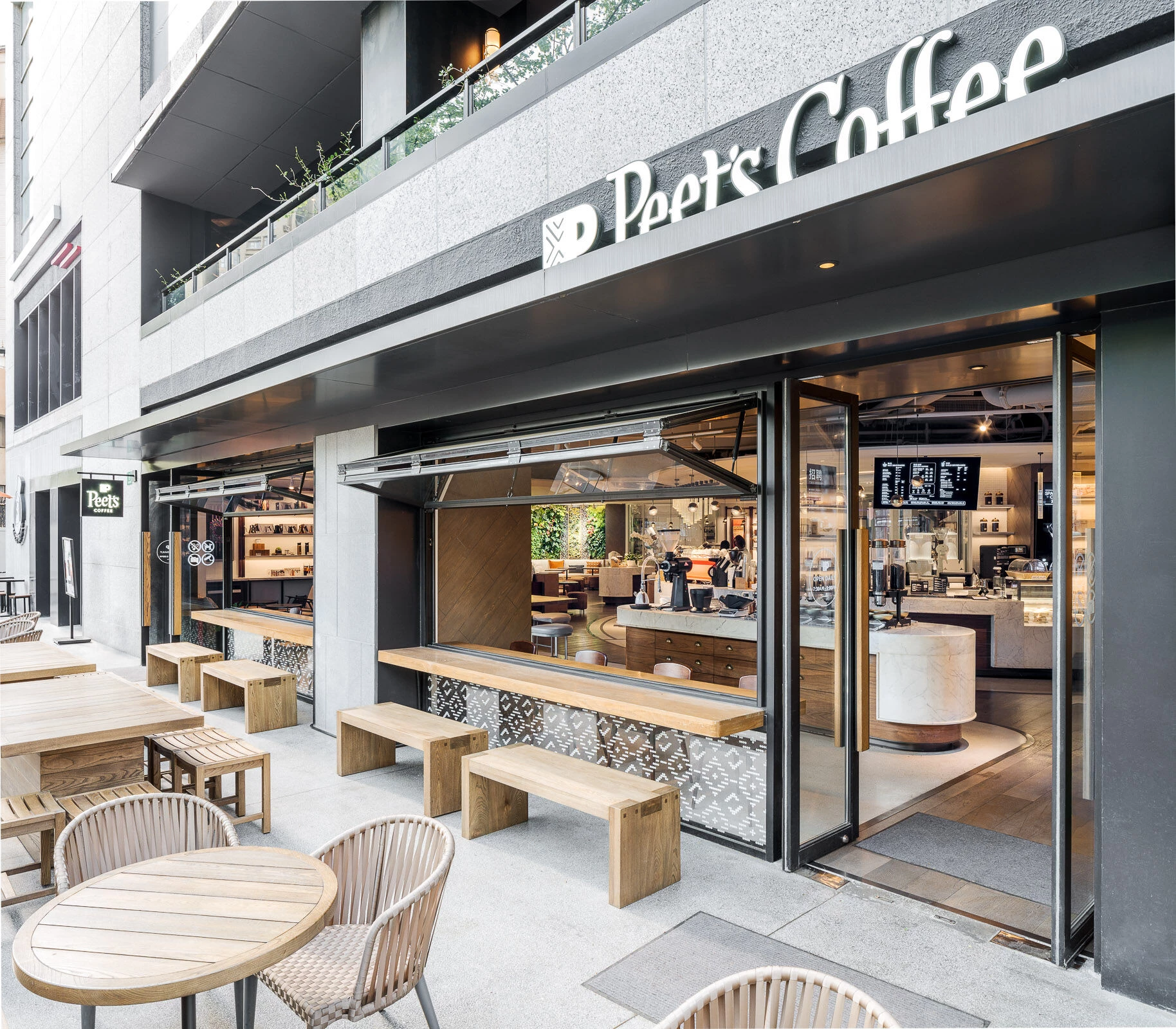 Peet's Coffee Donghu Road | Seth Powers Photography | Archello-1