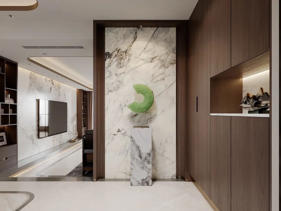 现代 206㎡熙园新中式风住宅丨中国-11