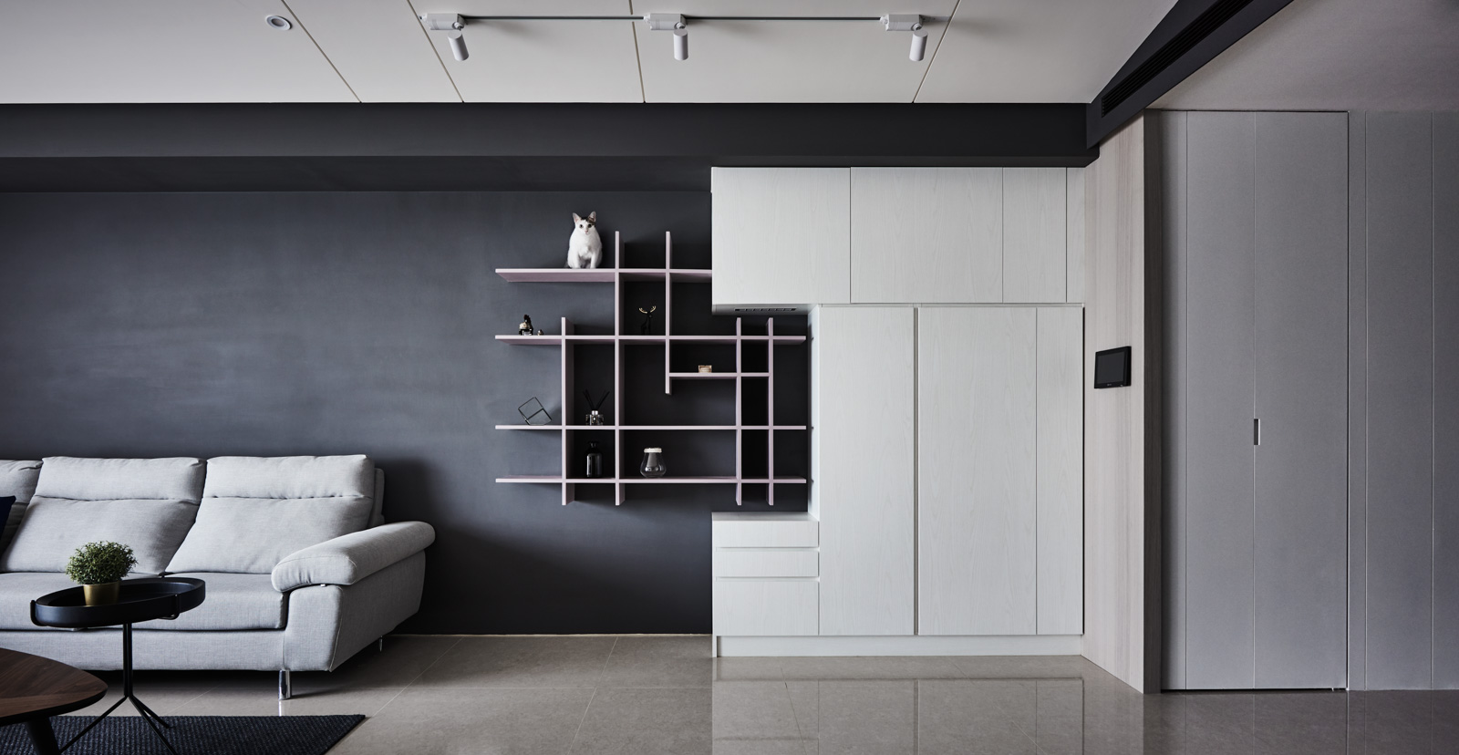 现代原木大理石金属，思维空间设计诠释简约美学-4