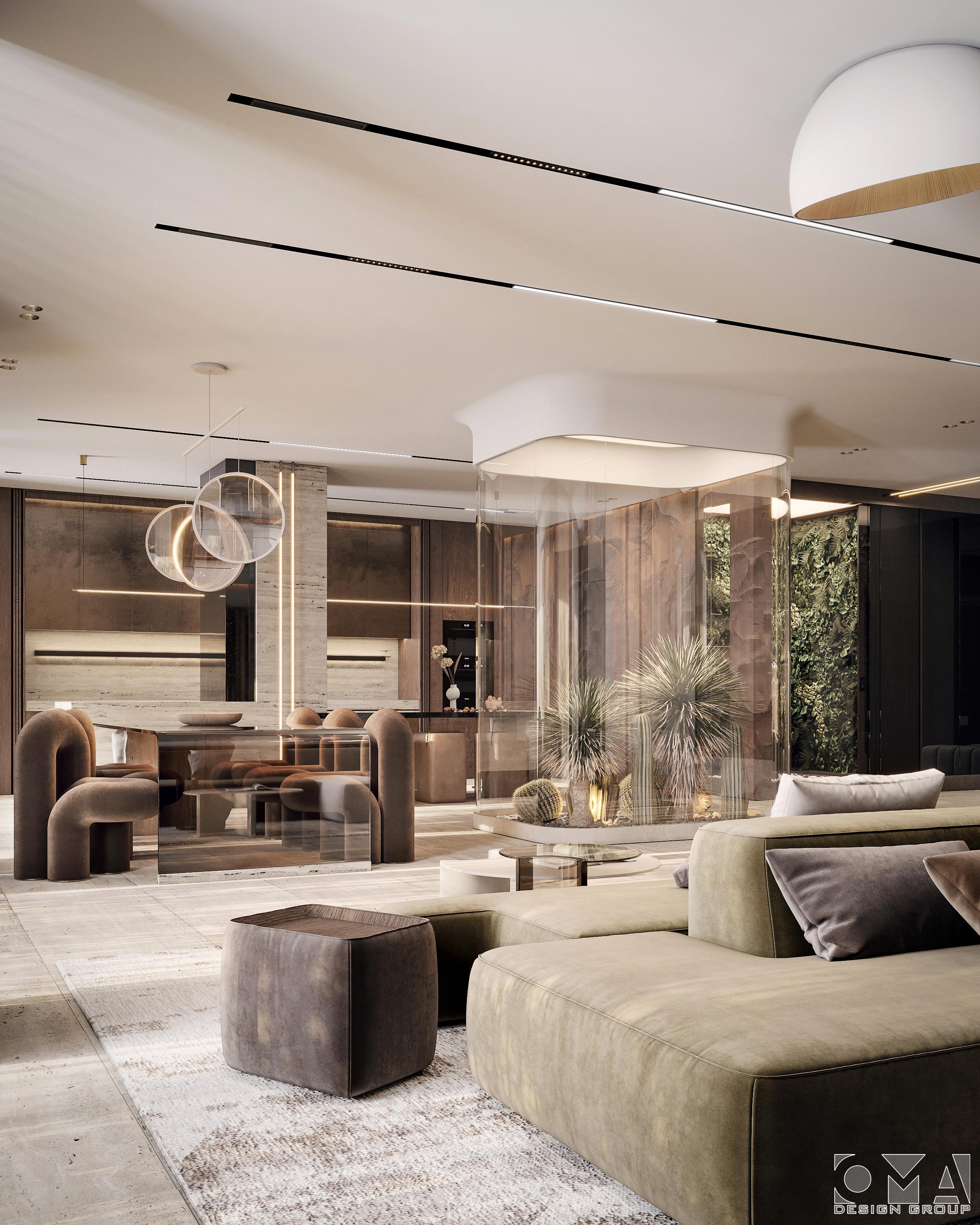 Atlantis The Royal 公寓室内设计丨阿联酋迪拜丨OMA DESIGN GROUP-28