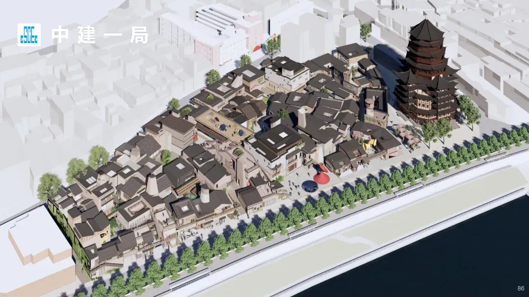 助力“千年瓷都”焕发新活力！中建一局中标景德镇陶溪川凤凰山酒店项目-48