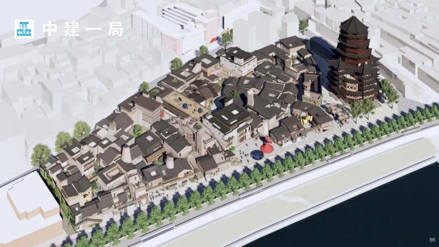 助力“千年瓷都”焕发新活力!中建一局中标景德镇陶溪川凤凰山酒店项目-48