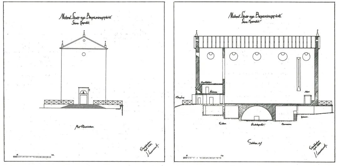 林地公墓(Woodland Cemetery)丨瑞典斯德哥尔摩丨Asplund和Lewerentz-46