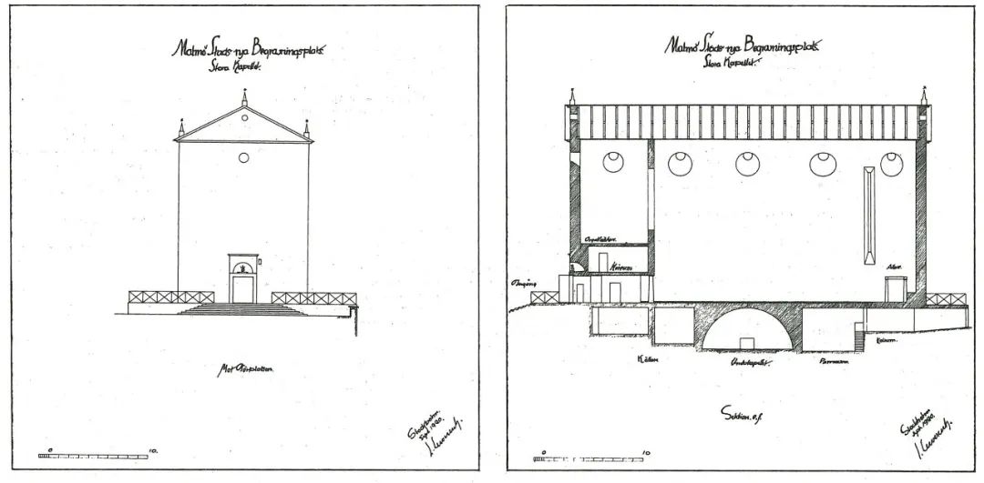 林地公墓（Woodland Cemetery）丨瑞典斯德哥尔摩丨Asplund和Lewerentz-46