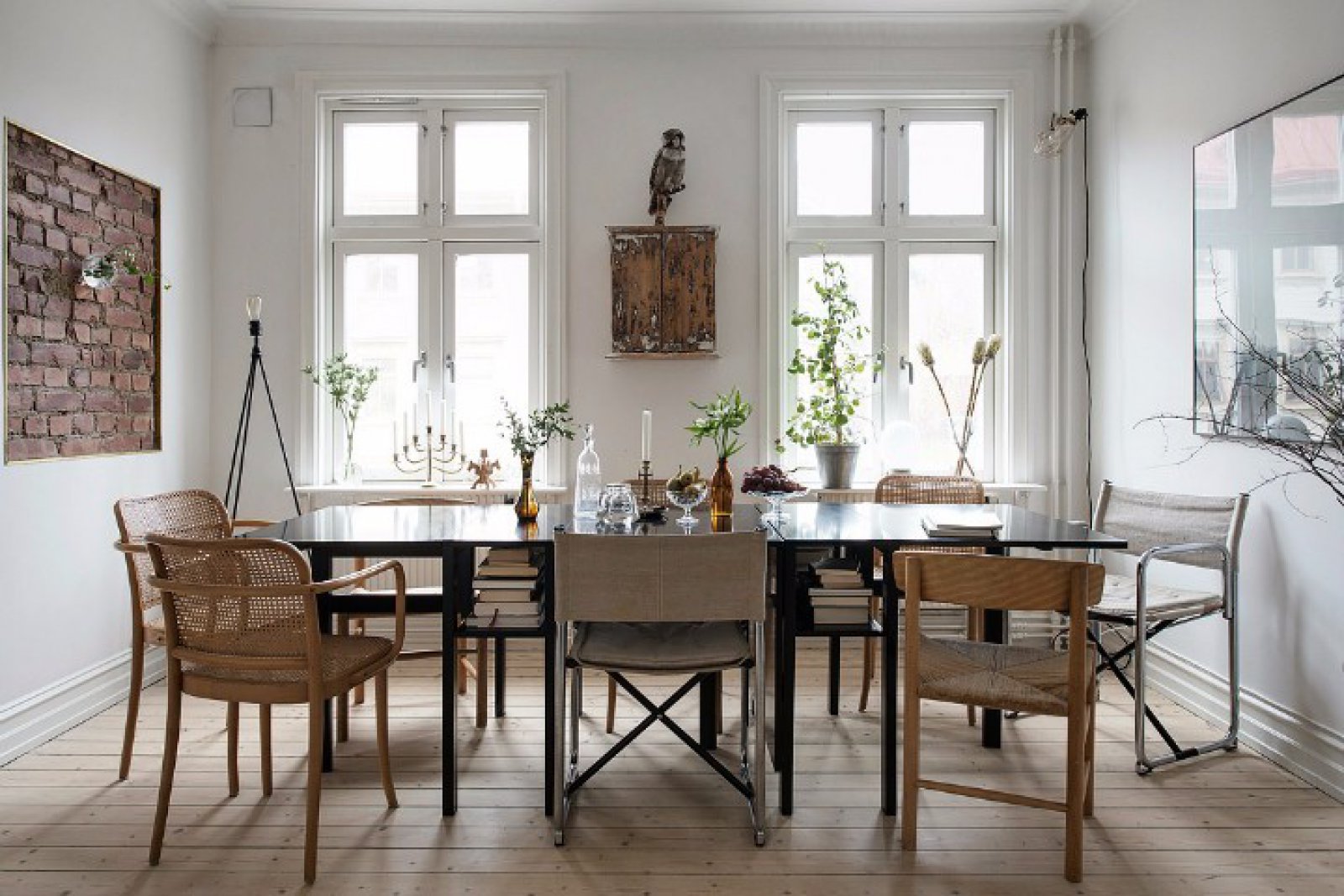 国外超美纯白北欧风住宅-9