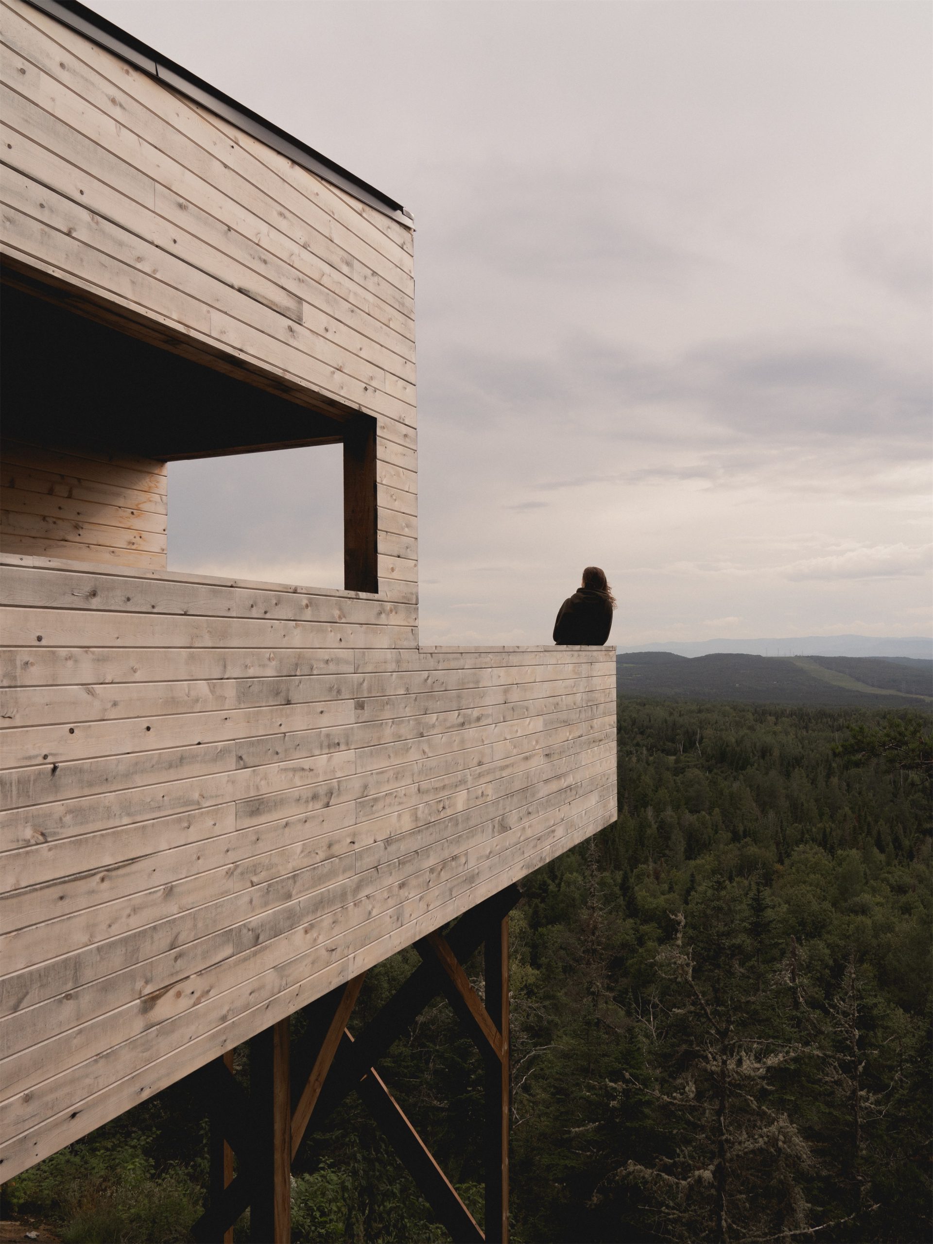 自然取景器·森林中的庇护所丨加拿大魁北克丨Atelier L’Abri-54