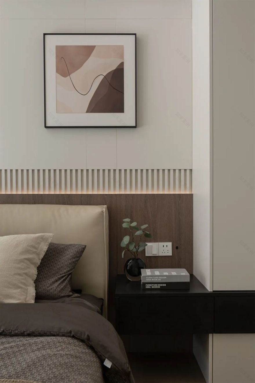 内舍软装丨139㎡意式风住宅,简而有序,勾勒摩登意式生活美学!-27