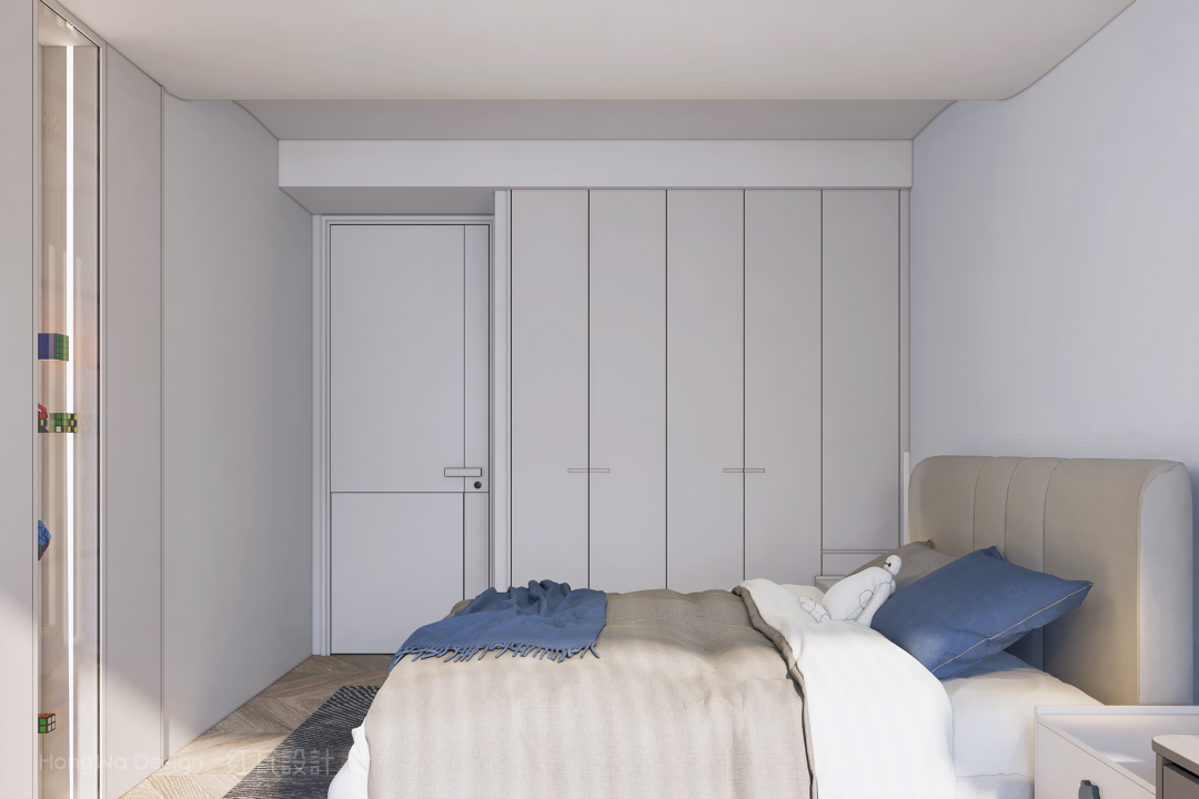 月光梦境 · 法式轻奢亲子住宅设计丨中国福州丨红瓦设计团队-64