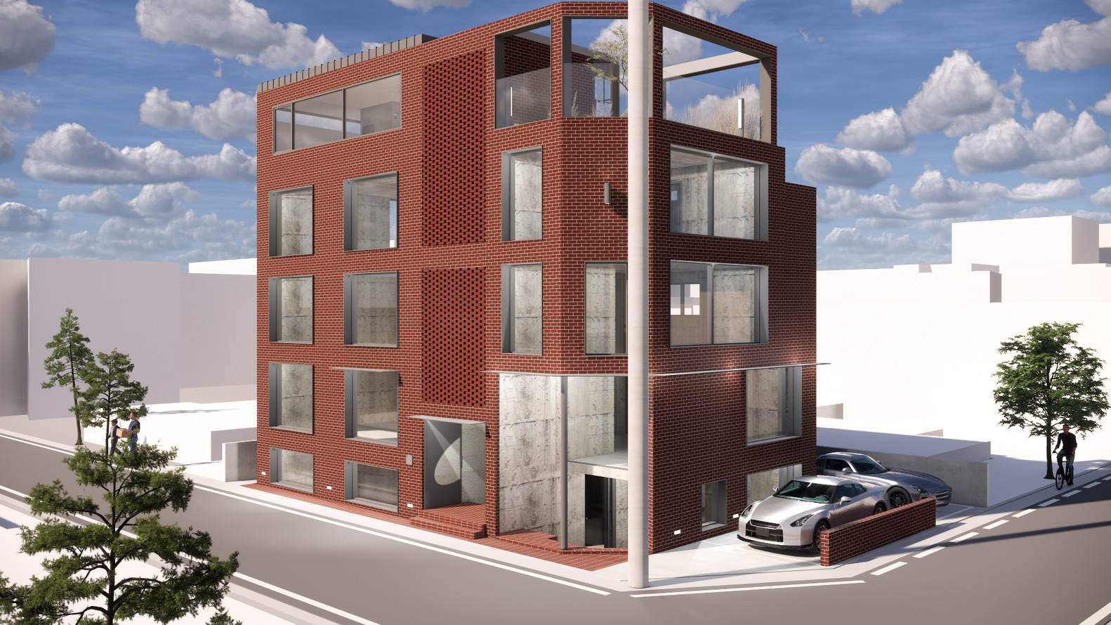 首尔 SINSA 大楼改造丨韩国首尔-42