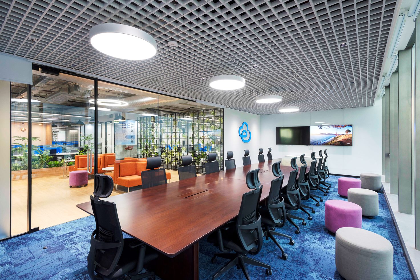 Evergent 社区启发式办公空间设计-23