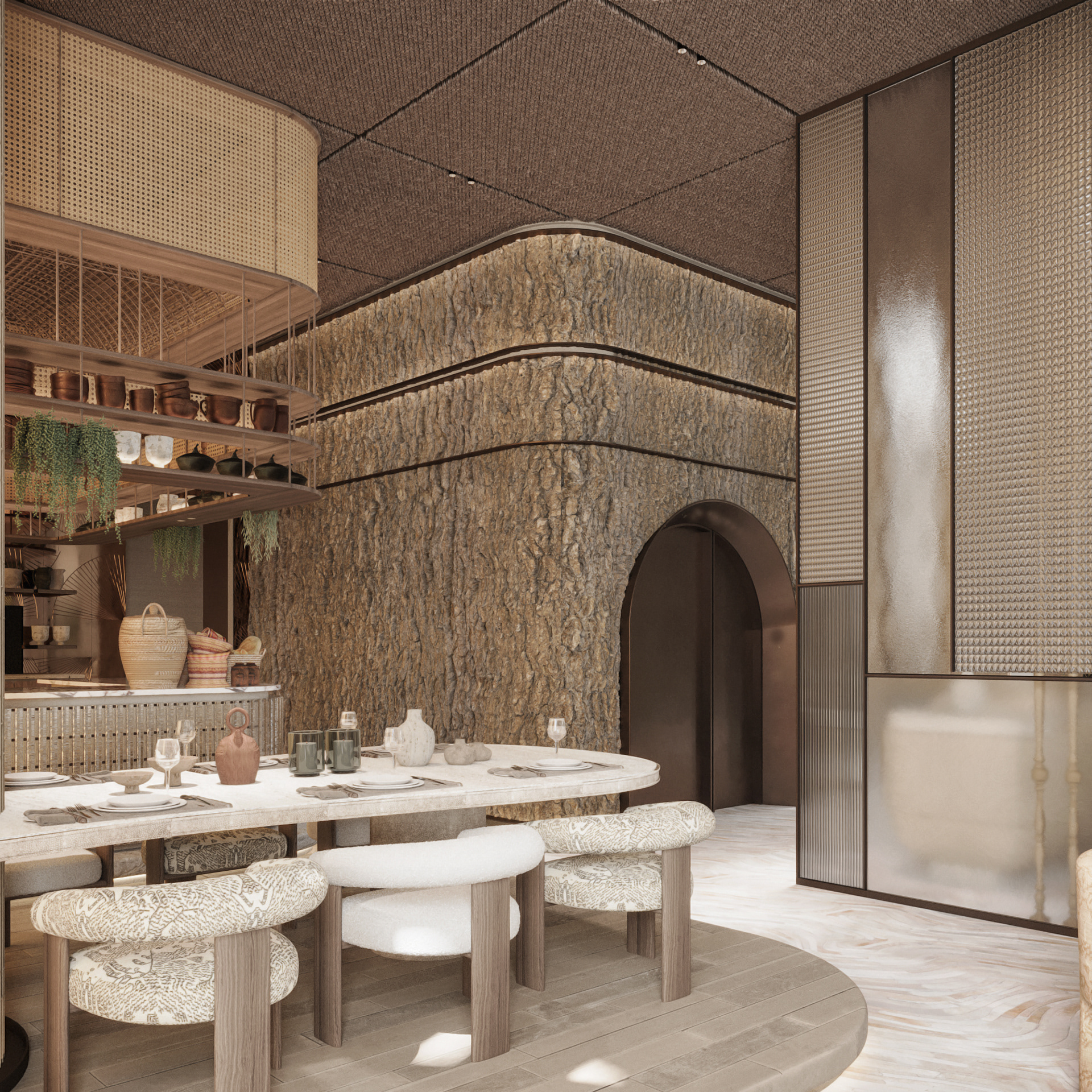 椰子别墅餐厅丨United Arab EmiratesDubai丨Alchemy,MF and associates-15