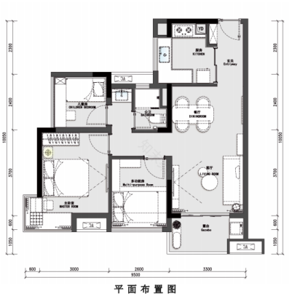 上坤佛山·云峯壹号丨中国佛山丨广州赫尔贝纳室内设计有限公司-51