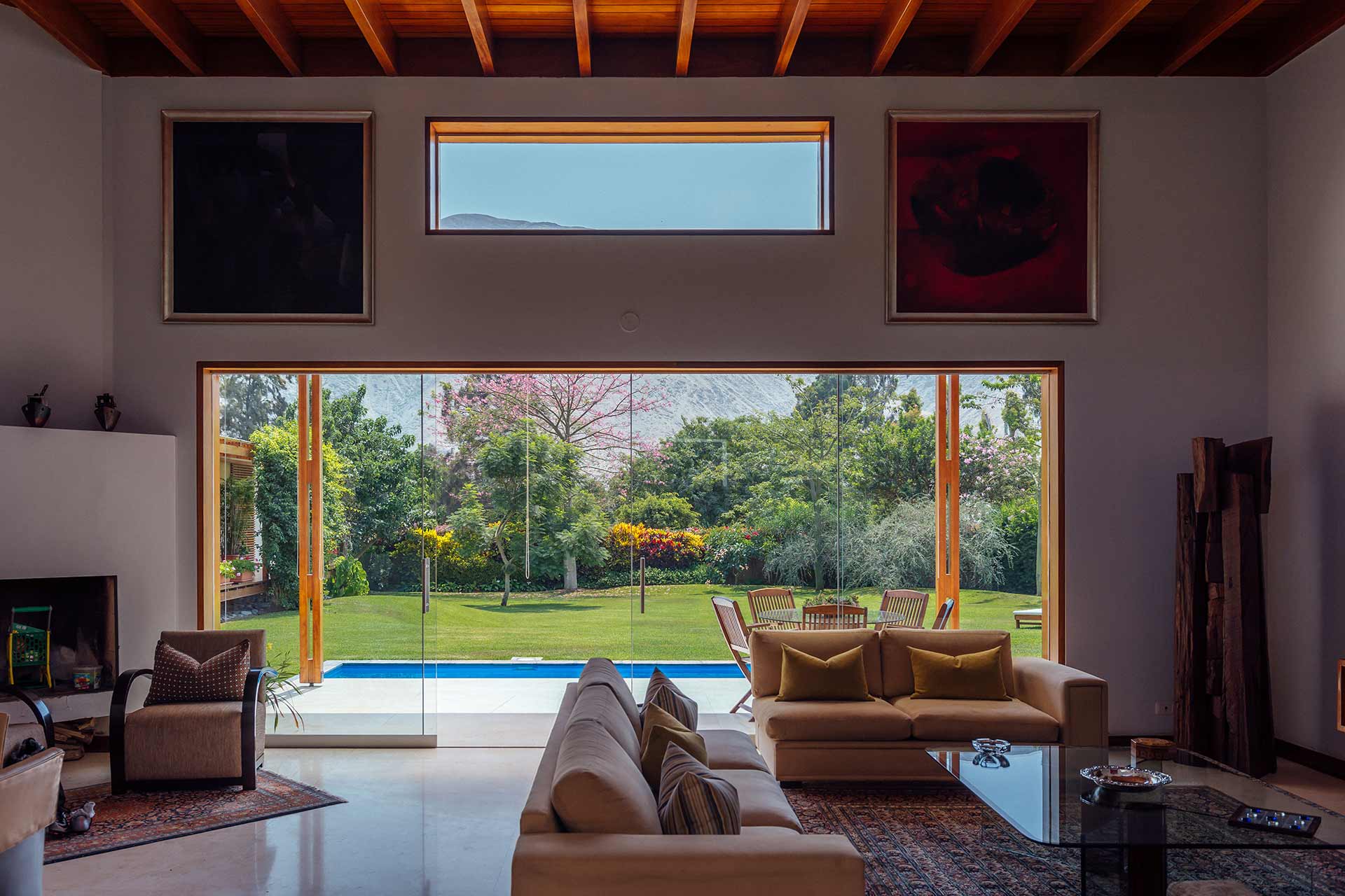 融合户外景观的乌拉圭私人住宅-8