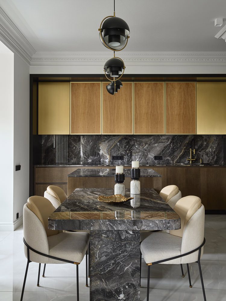 法国古典风格公寓设计丨叶娃·伯格曼（Ева Бергман）-22