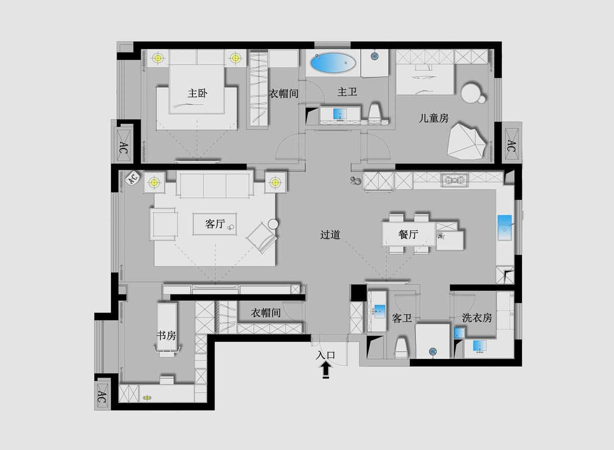 质觉·现代  凌图空间设计-39