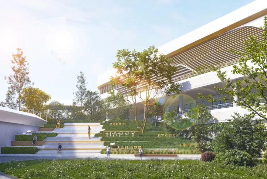 合肥市五十中学天鹅湖教育集团新建奥体校区项目丨中国合肥丨基准方中建筑设计股份有限公司·合肥分公司-54