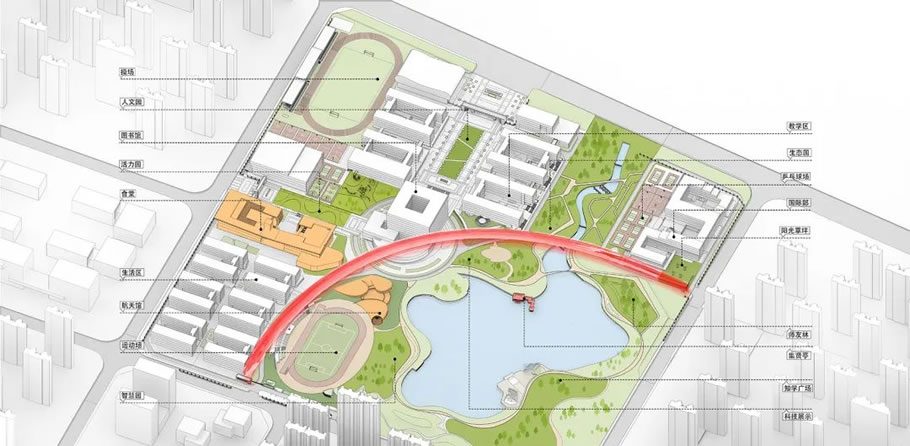 庐江二中新校区丨中国安徽丨深圳市建筑设计研究总院有限公司—合肥分院-23