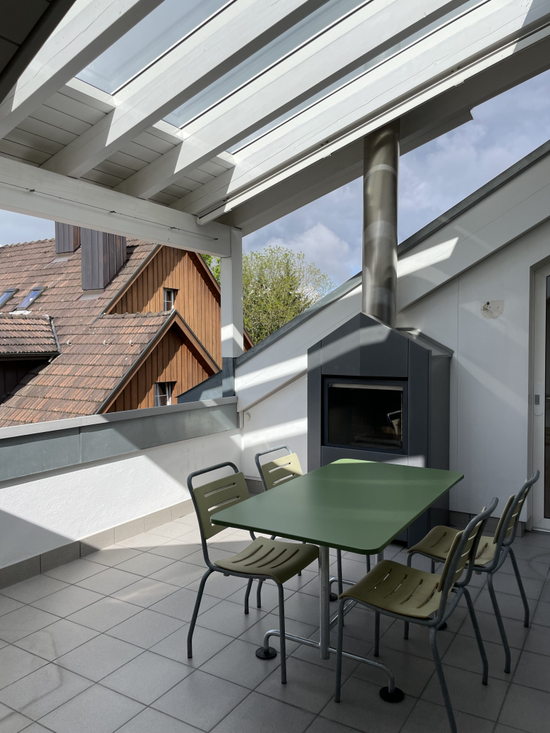 SST Architekten GmbH丨Sanierung Innenbereich Wohnung im Stockwerkeigentum- / Einbau zwei Dachflächenfenster丨瑞士-8