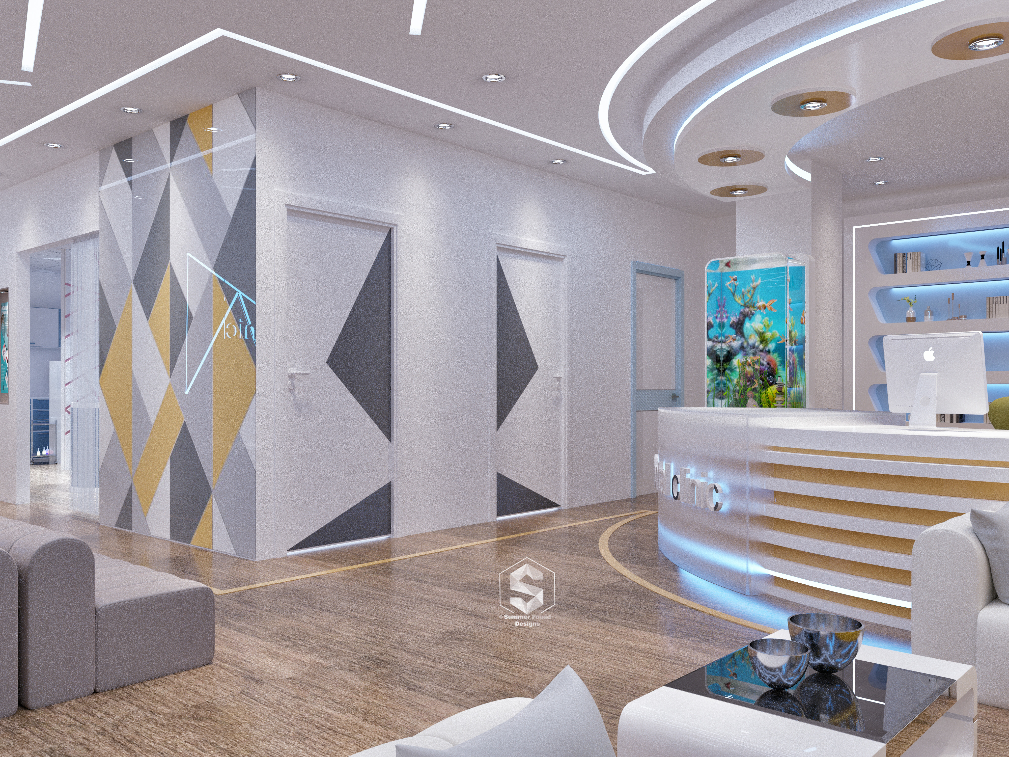 Clinic office interior design-2