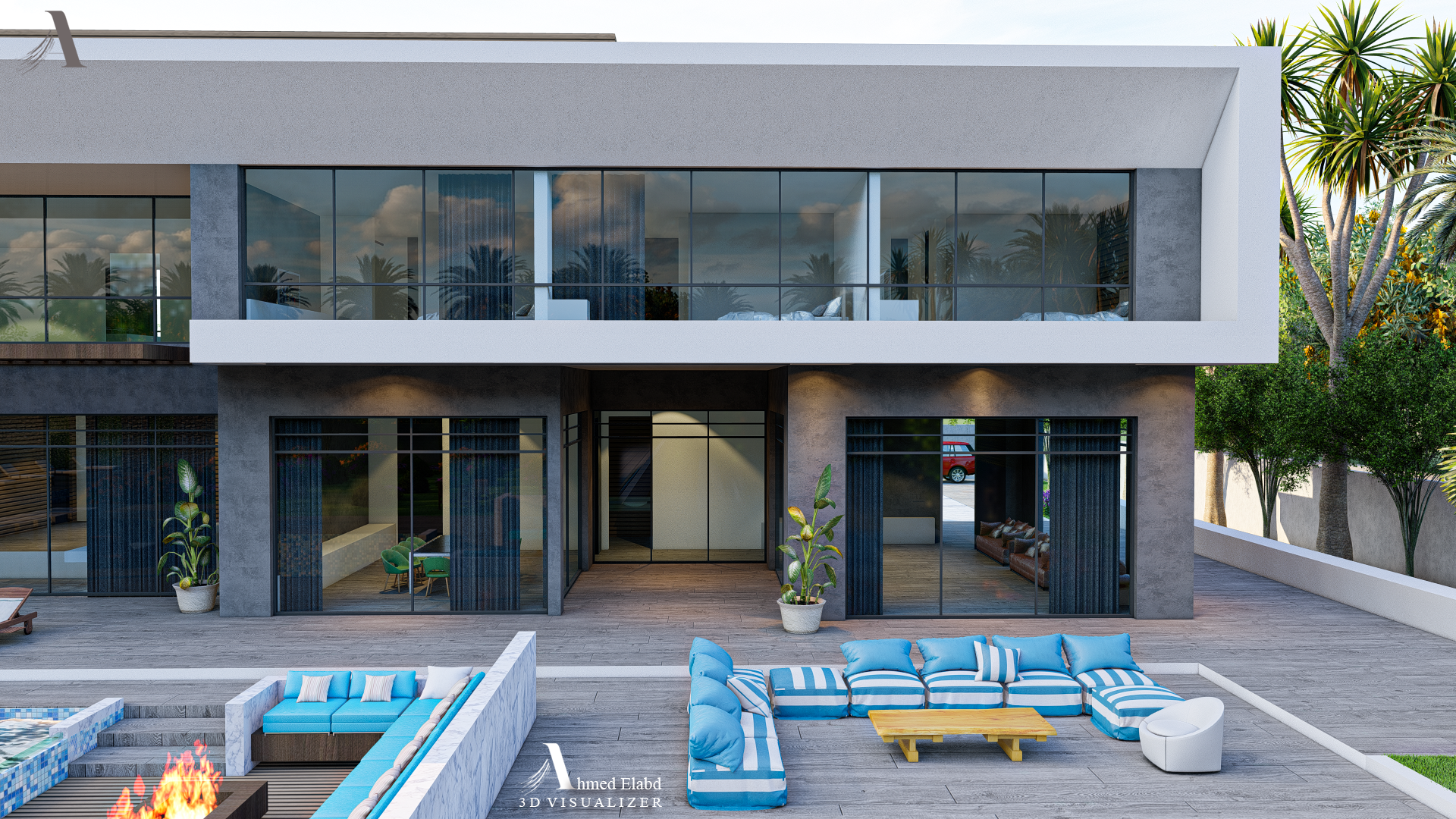 FRAME Villa ( Modern Style )-1