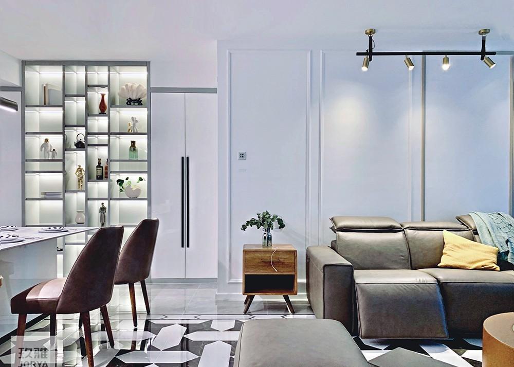 混搭风餐厅 | 岛台餐桌一体，中西厨结合-35