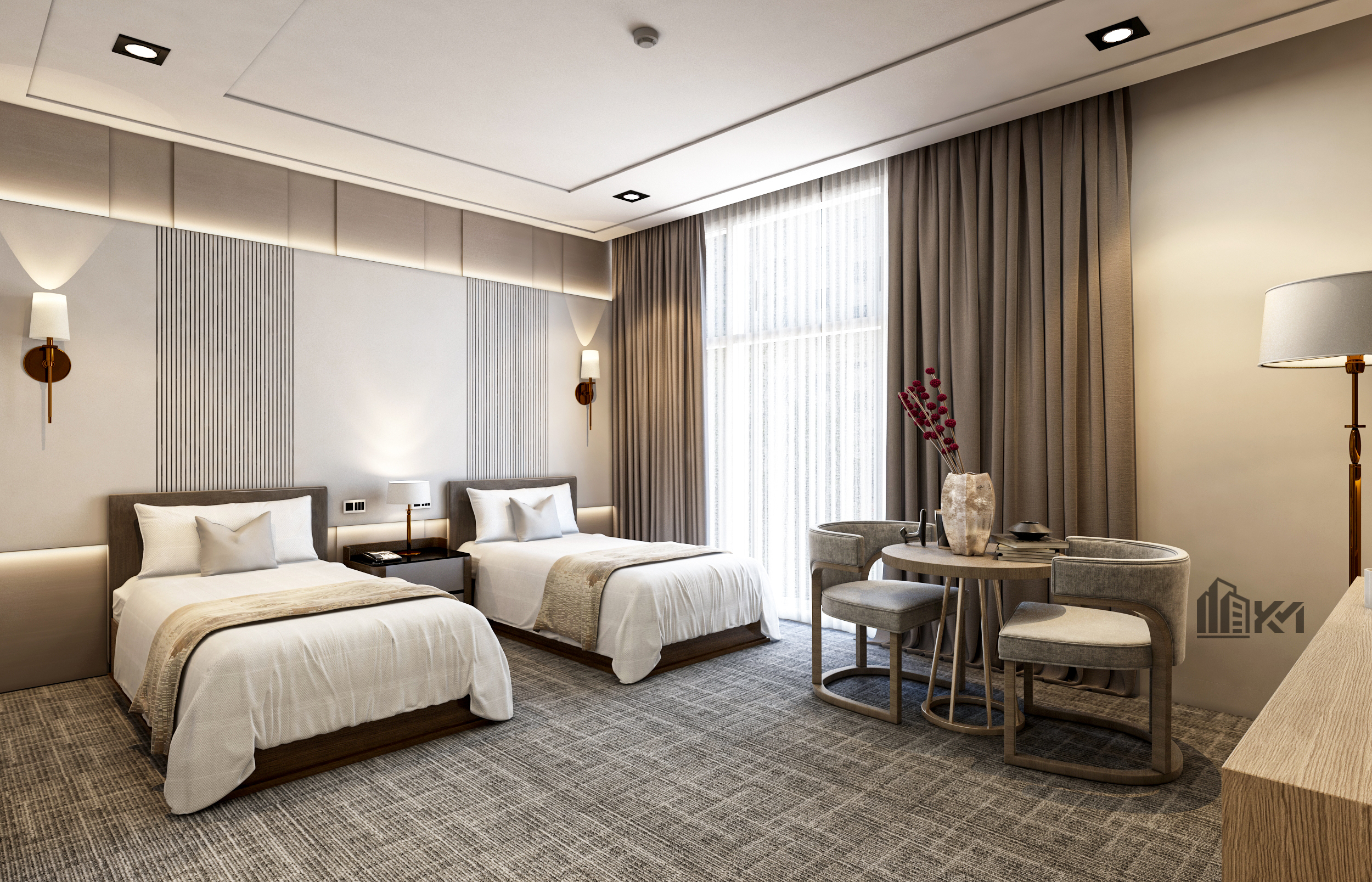 Hotel Bedroom - KSA-2