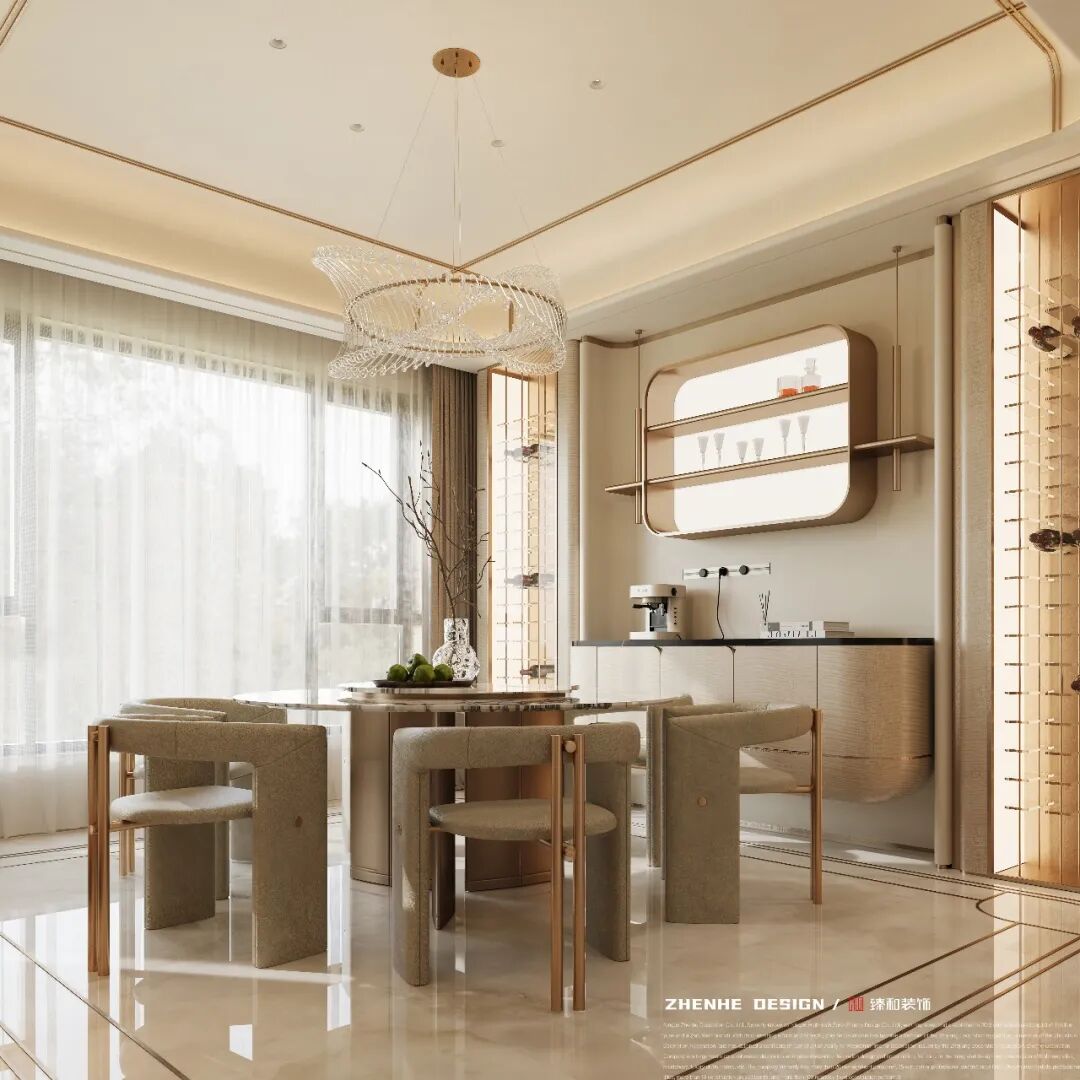 「臻和装饰」金塘300m²豪宅丨中国舟山丨宁波臻和装饰有限公司-26