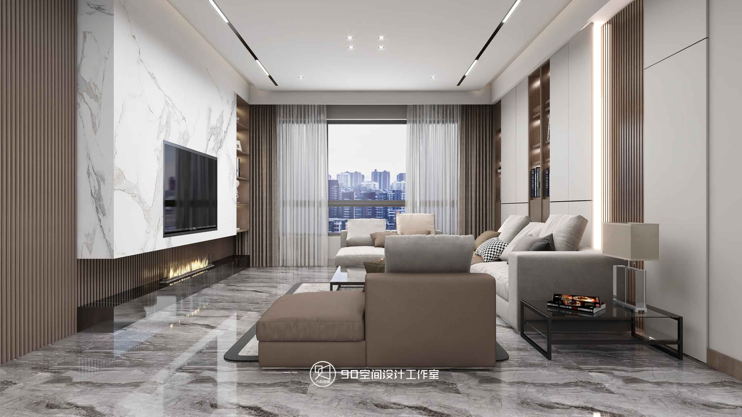 栀子花开 · 136 平方后现代风格住宅设计-16