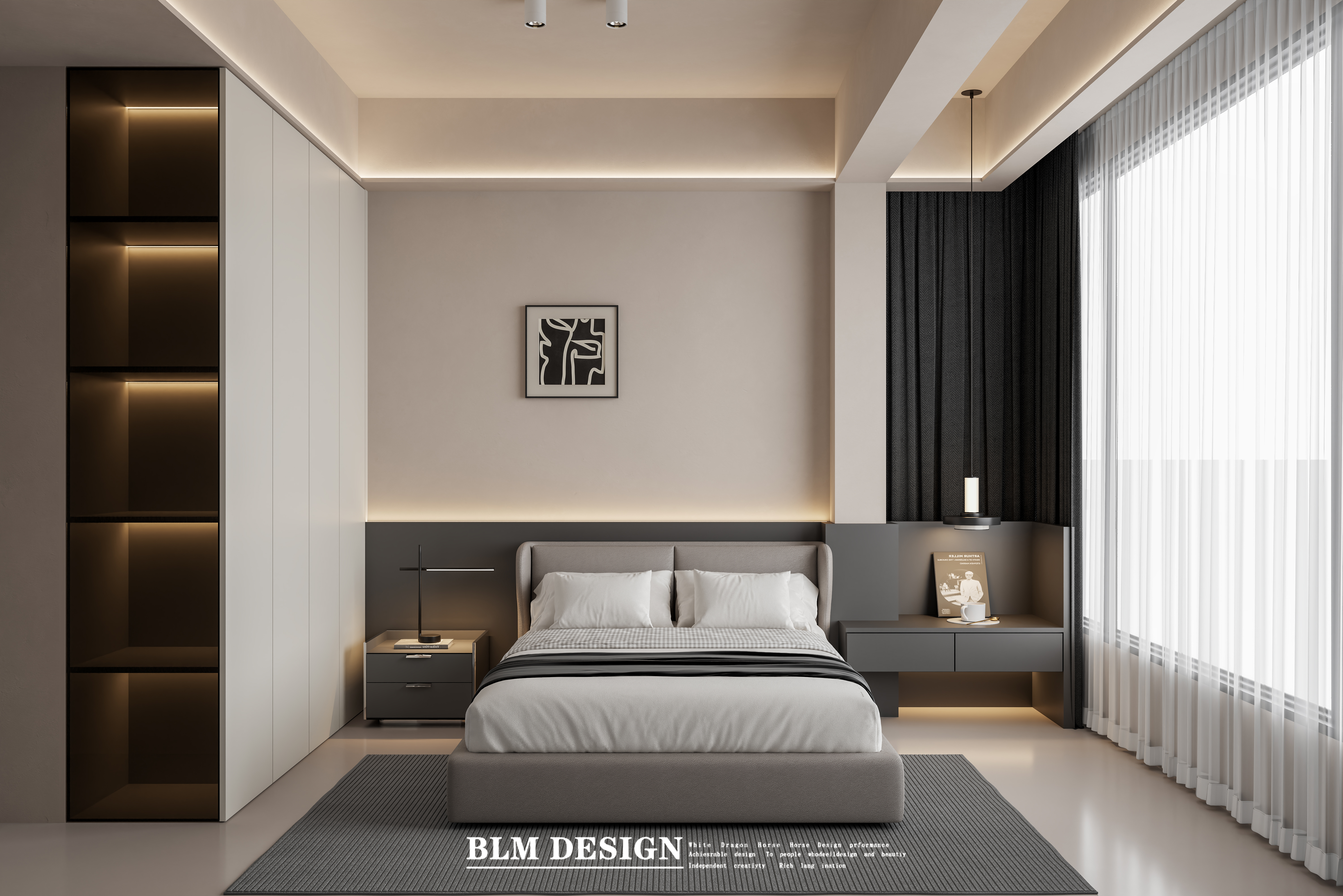 高冷意式——白龙马效果图-5