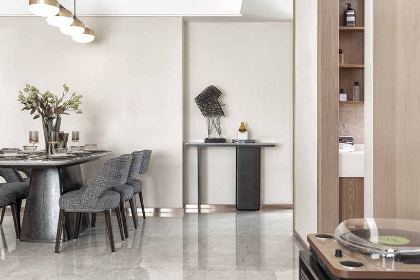 山西太原凤玺湾样板间——当代艺术风格-1