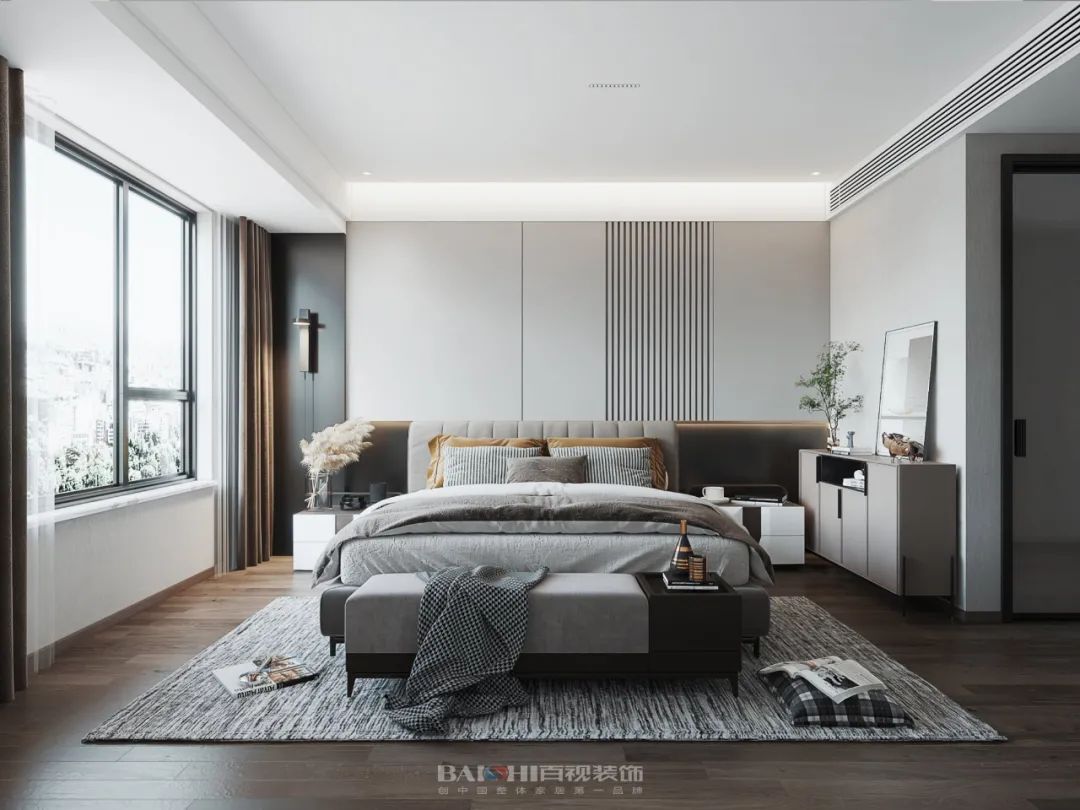 熙悦府现代简约之家丨中国芜湖丨百视装饰-28