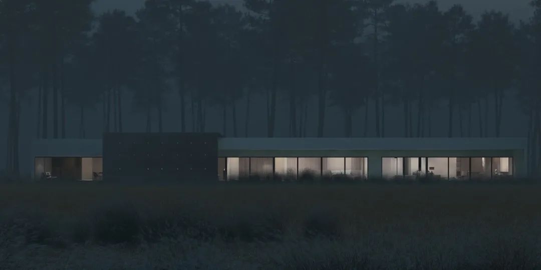 吉林密林中的生态冬令营游客中心-4