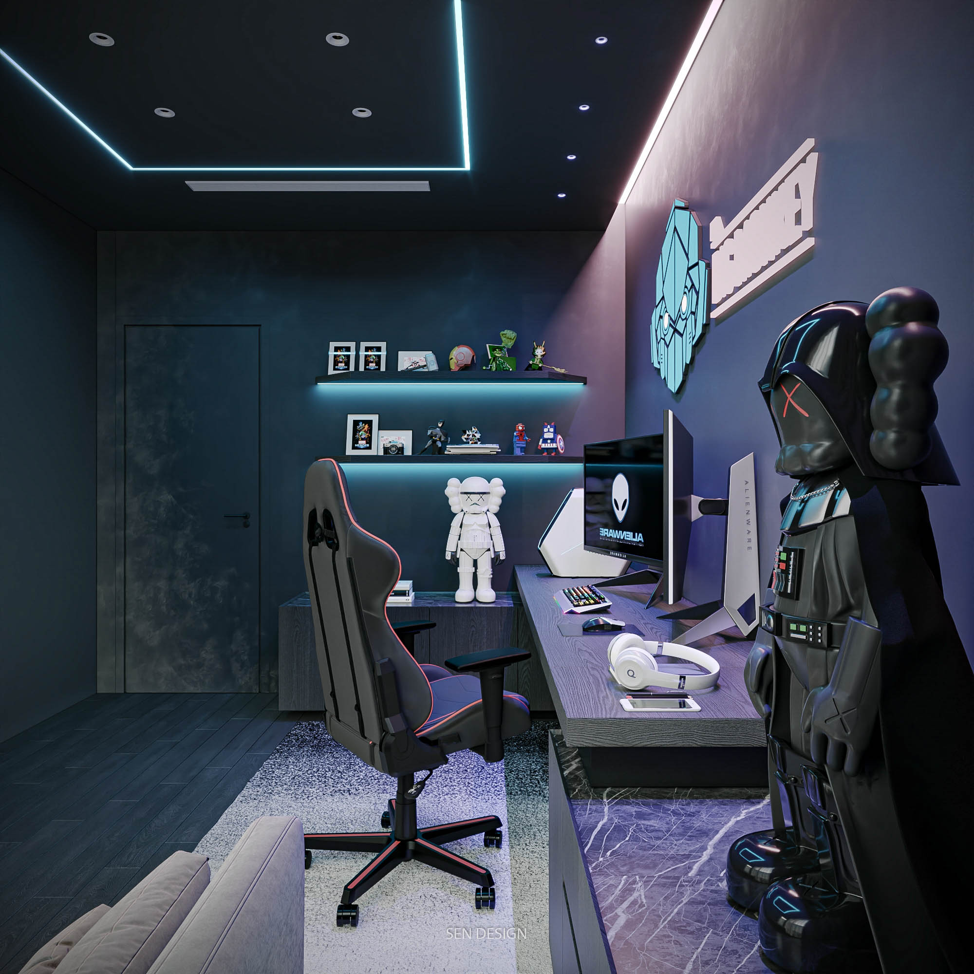 PENHOUSE APARTMENT大平层-45