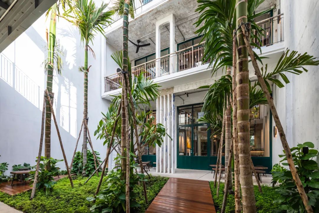 越南西贡可持续建筑咖啡店丨T3 Architects-1