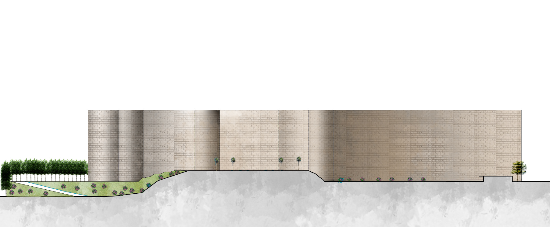 Salah-Al-Din Citadel Hillside Landscape Project-5