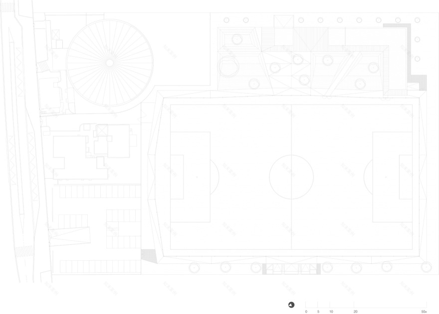 Sport Equipment & Tribune Robert Gazzi Stadium / SCHÉMAA-30