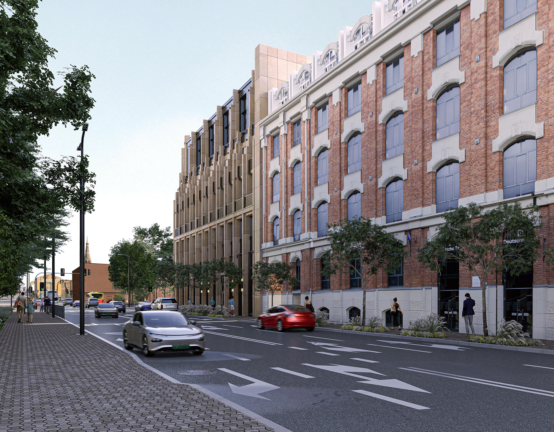 罗兹街角公寓楼概念设计丨波兰罗兹-10