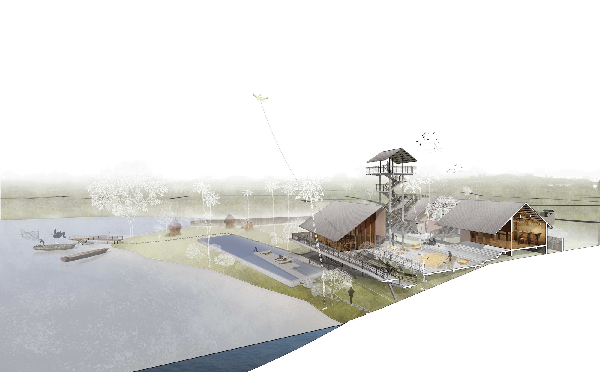 卫生防护中心大楼丨越南河内丨BALEINE Architectes-47