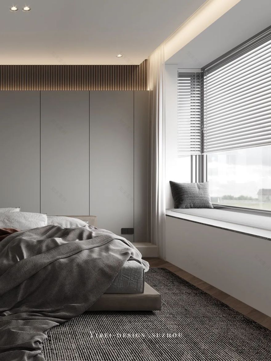 现代极简家装设计丨中国苏州丨YIBEI DESIGN-29