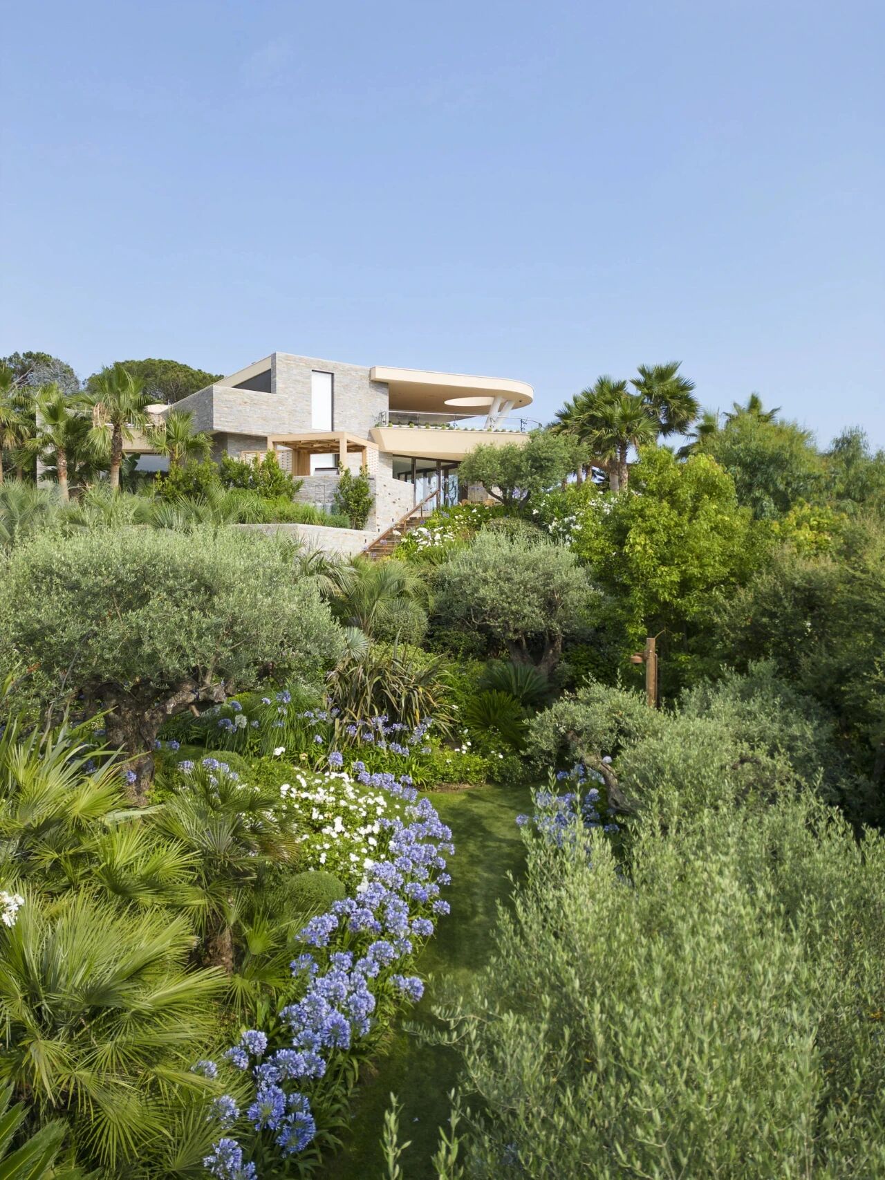 Peter Marino｜蔚蓝海岸超级豪宅丨法国-36