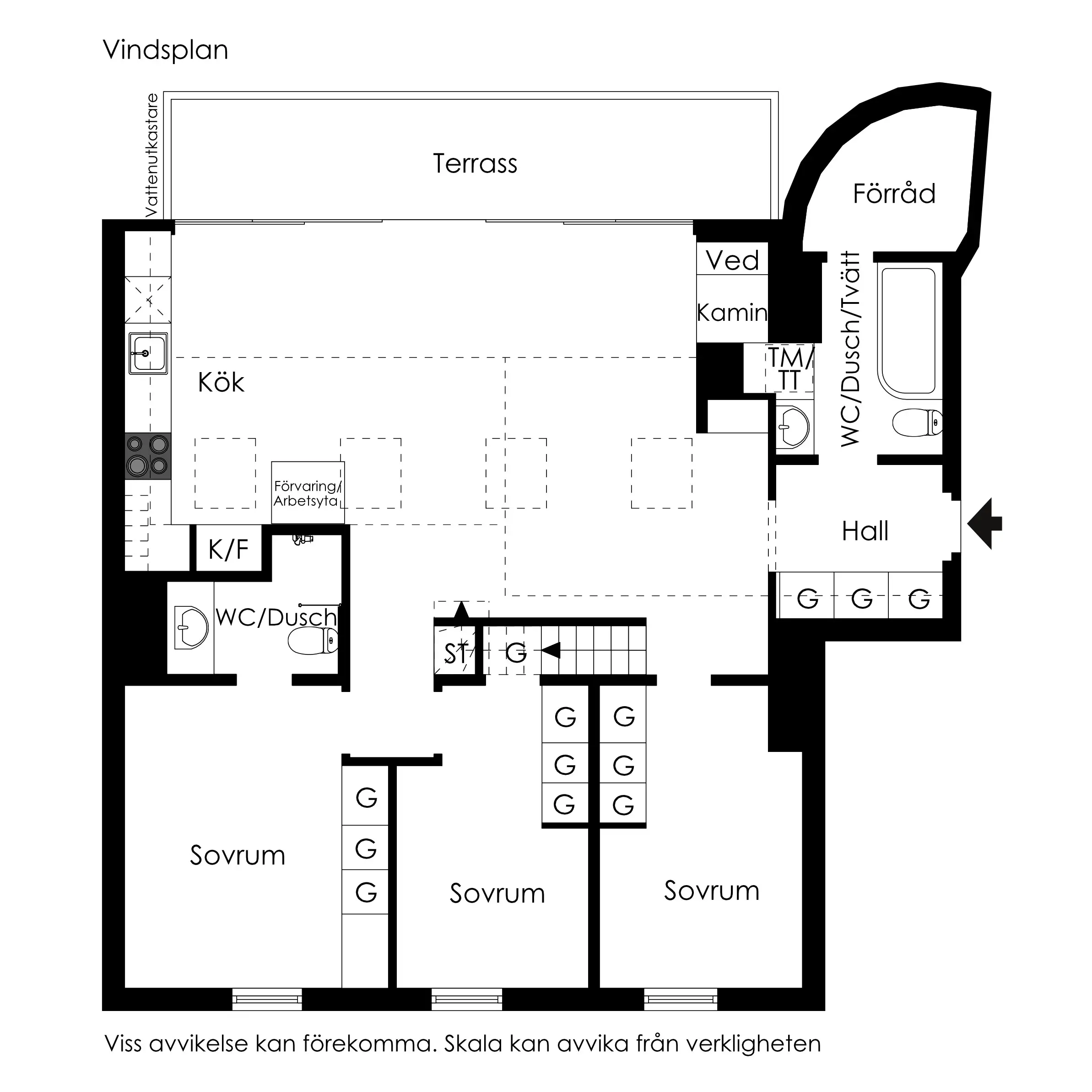 瑞典顶层公寓的玻璃阁楼办公室-17