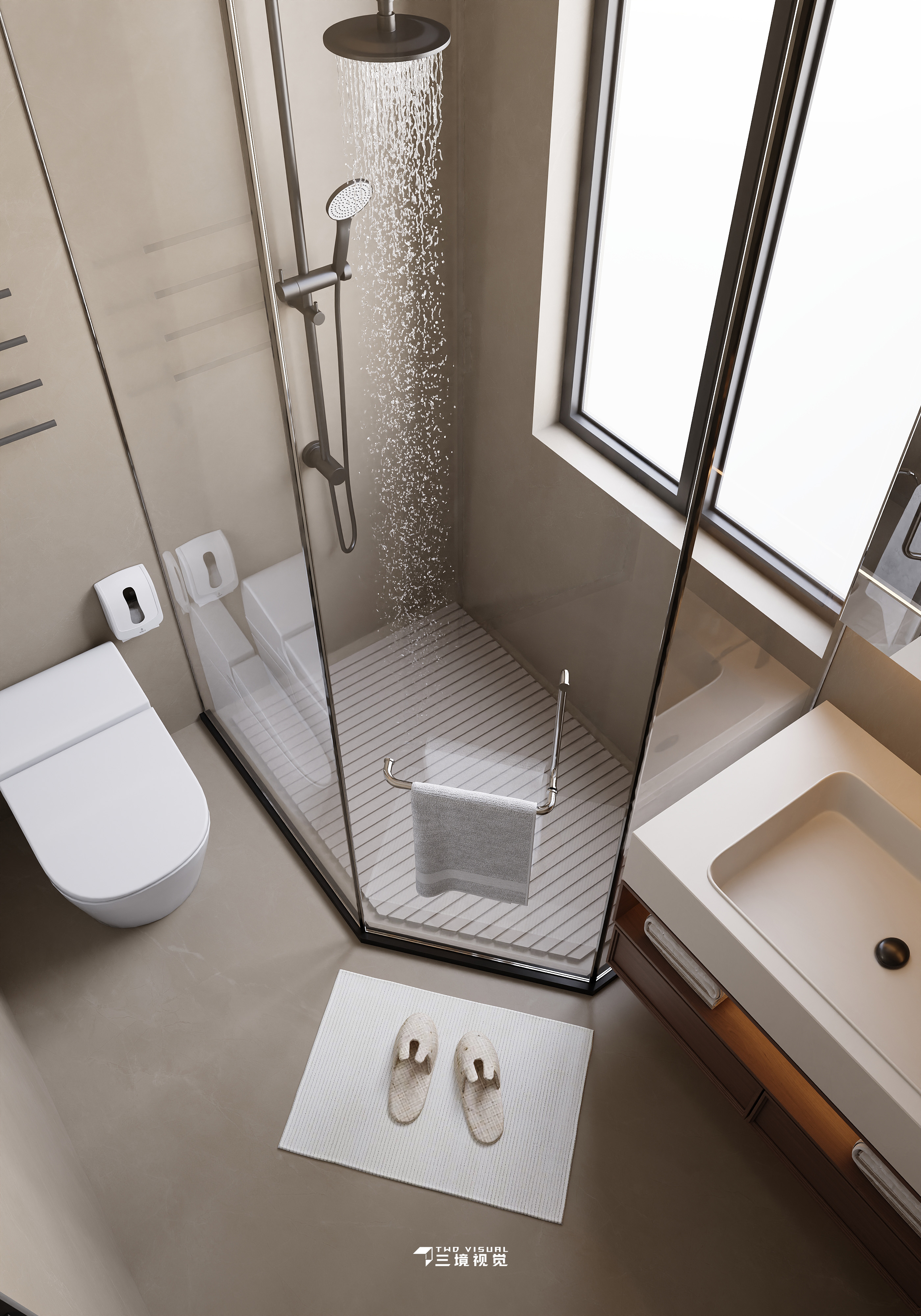 住宅-自建房的自然原木风-16