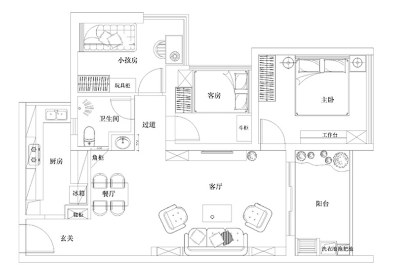 童话城堡 · 深圳美佳华·首誉89平米波普童话风格家装设计丨中国深圳丨印池设计-17