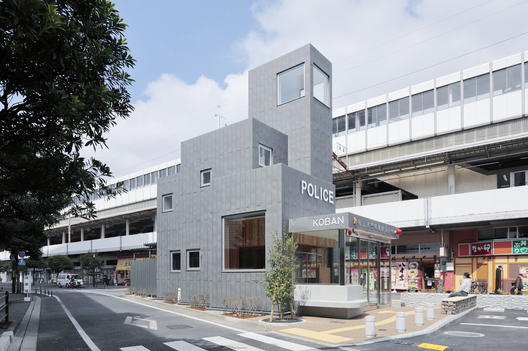 福山警察署站前派出所丨日本广岛丨Meguro Architecture Laboratory-25
