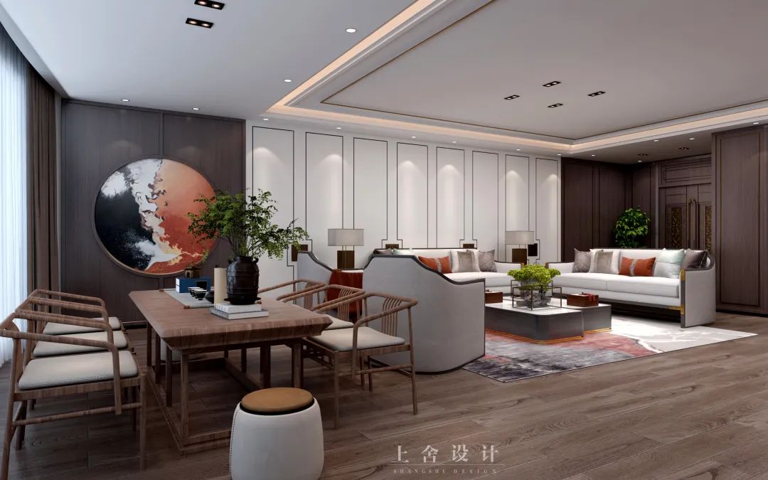 白河新中式会所丨上舍设计-12