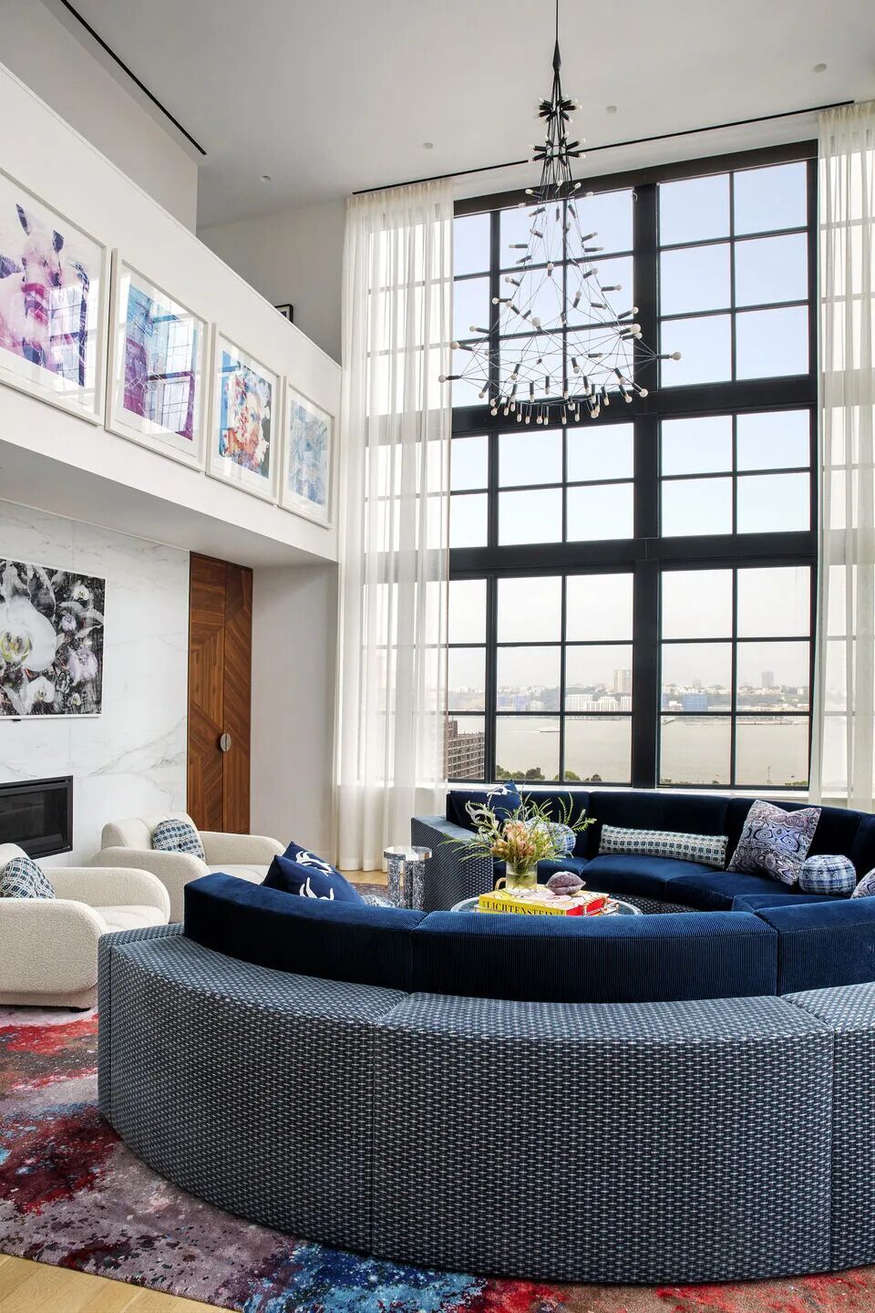 挑空别墅丨美国曼哈顿丨Studio Ness-20