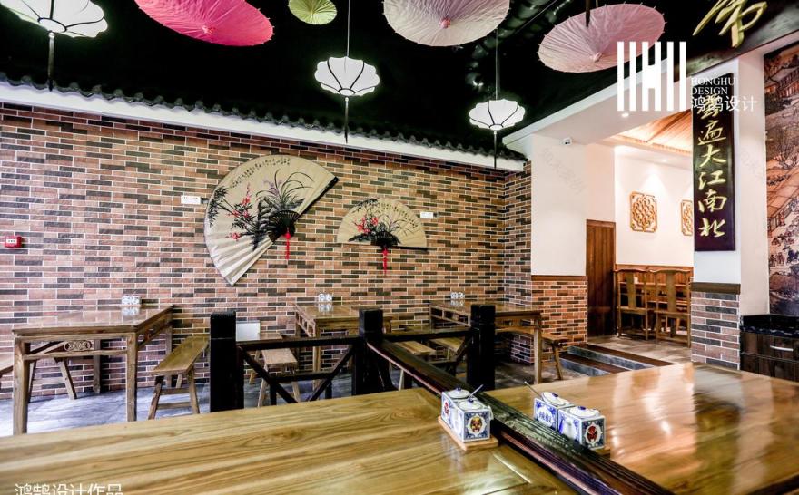 《常香记》江南风中餐厅,古韵空间农家乐-3