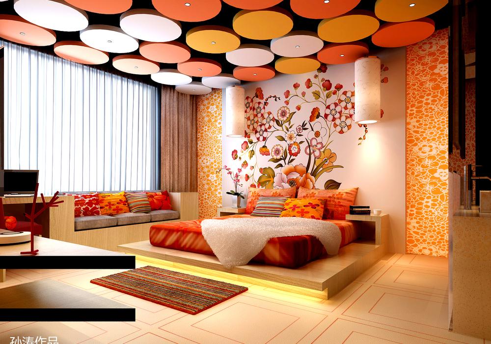 呼和浩特情侣主题酒店-2