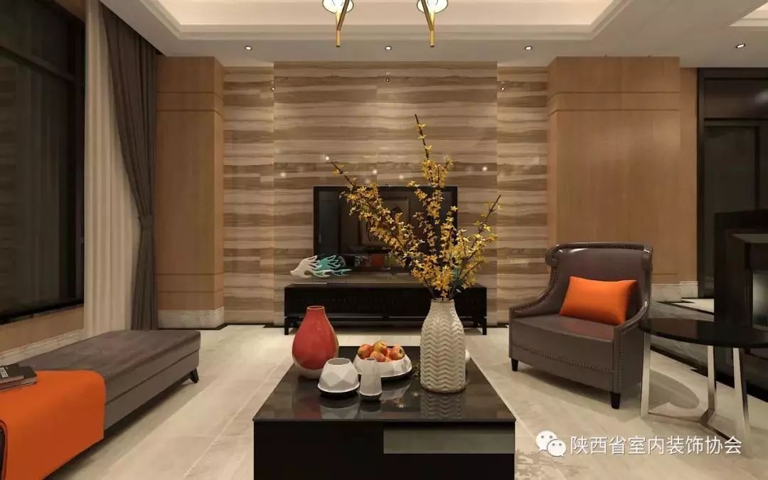 御景南山别墅 | 新中式简奢风格的现代解读-23