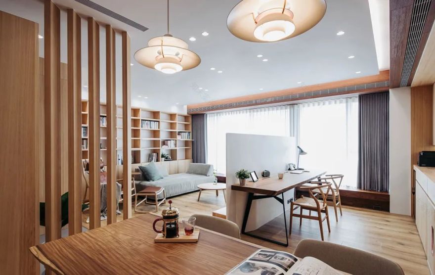 半墙隔断,打造时尚家居空间-31